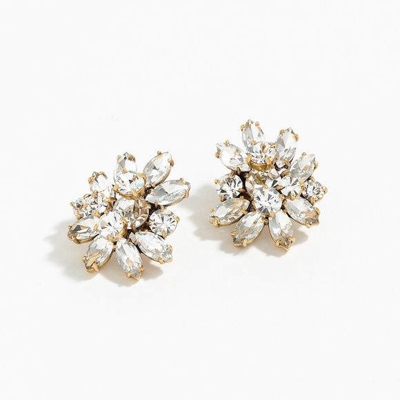 J. Crew Jewelry - New JCREW Crystal Burst Earrings